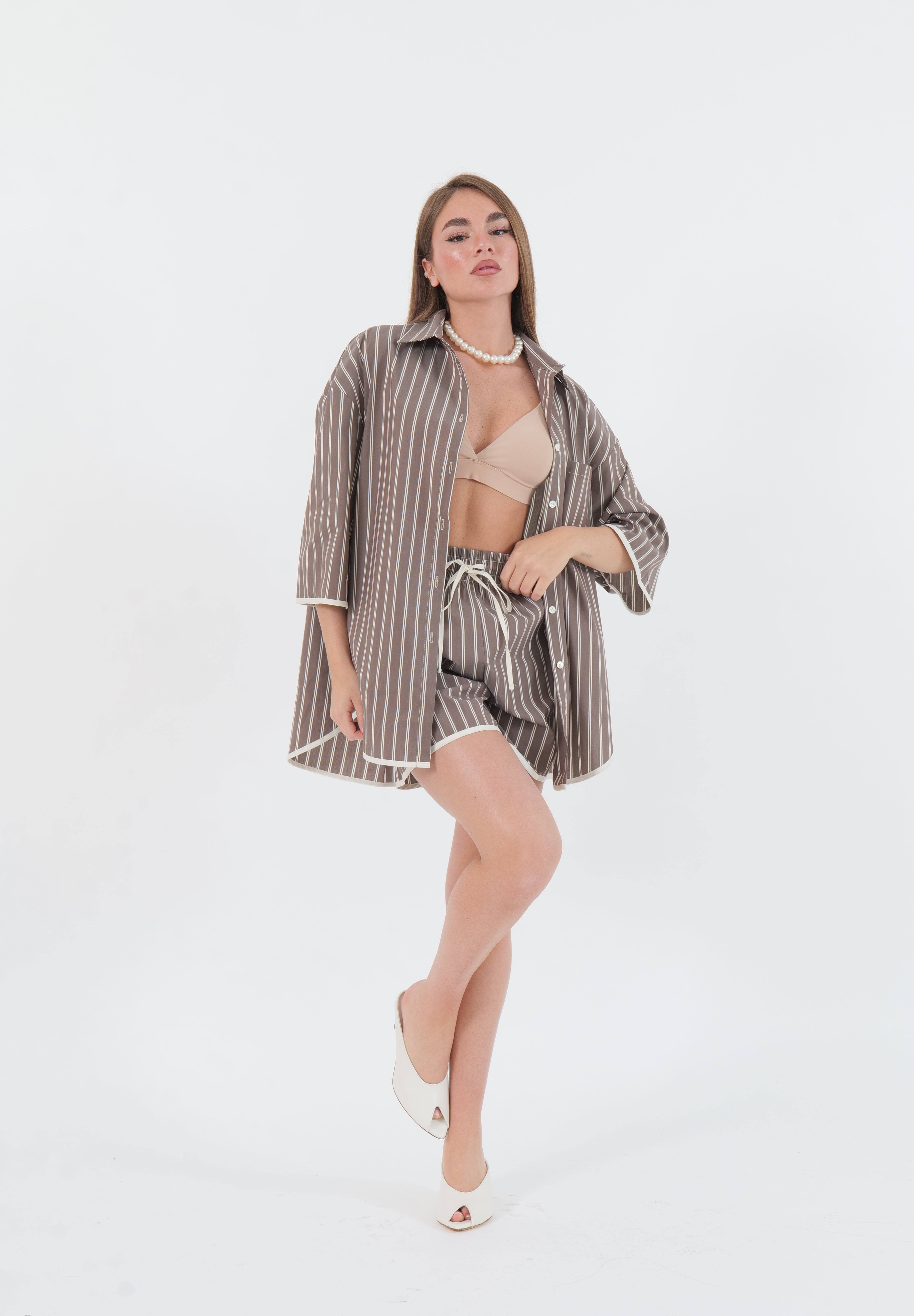 SHORT CAROLA MORO