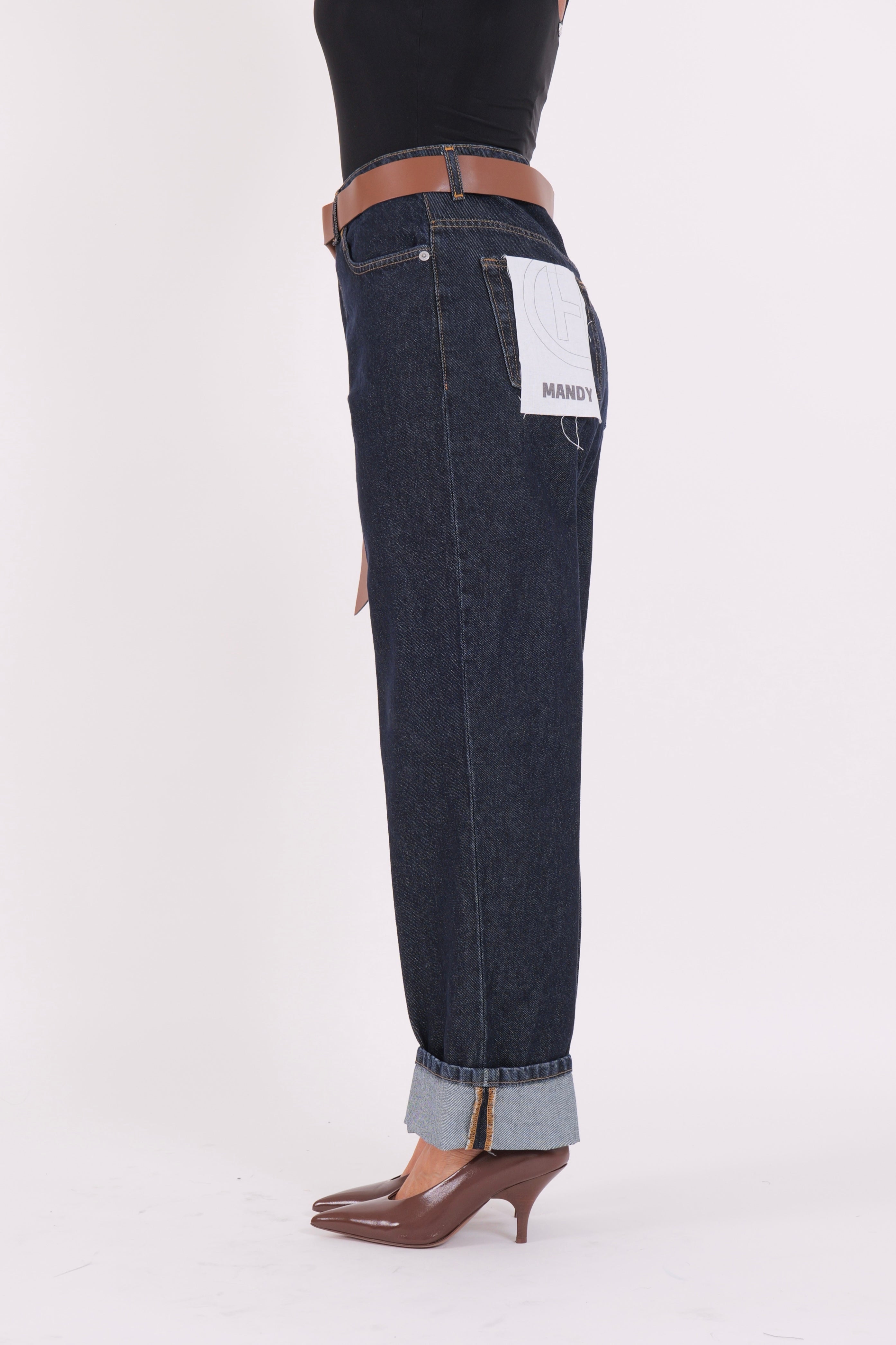 JEANS MANDY DENIM BLU
