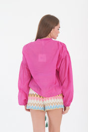 CAMICIA MAGENTA