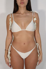 PLUMAGE BIKINI IVORY