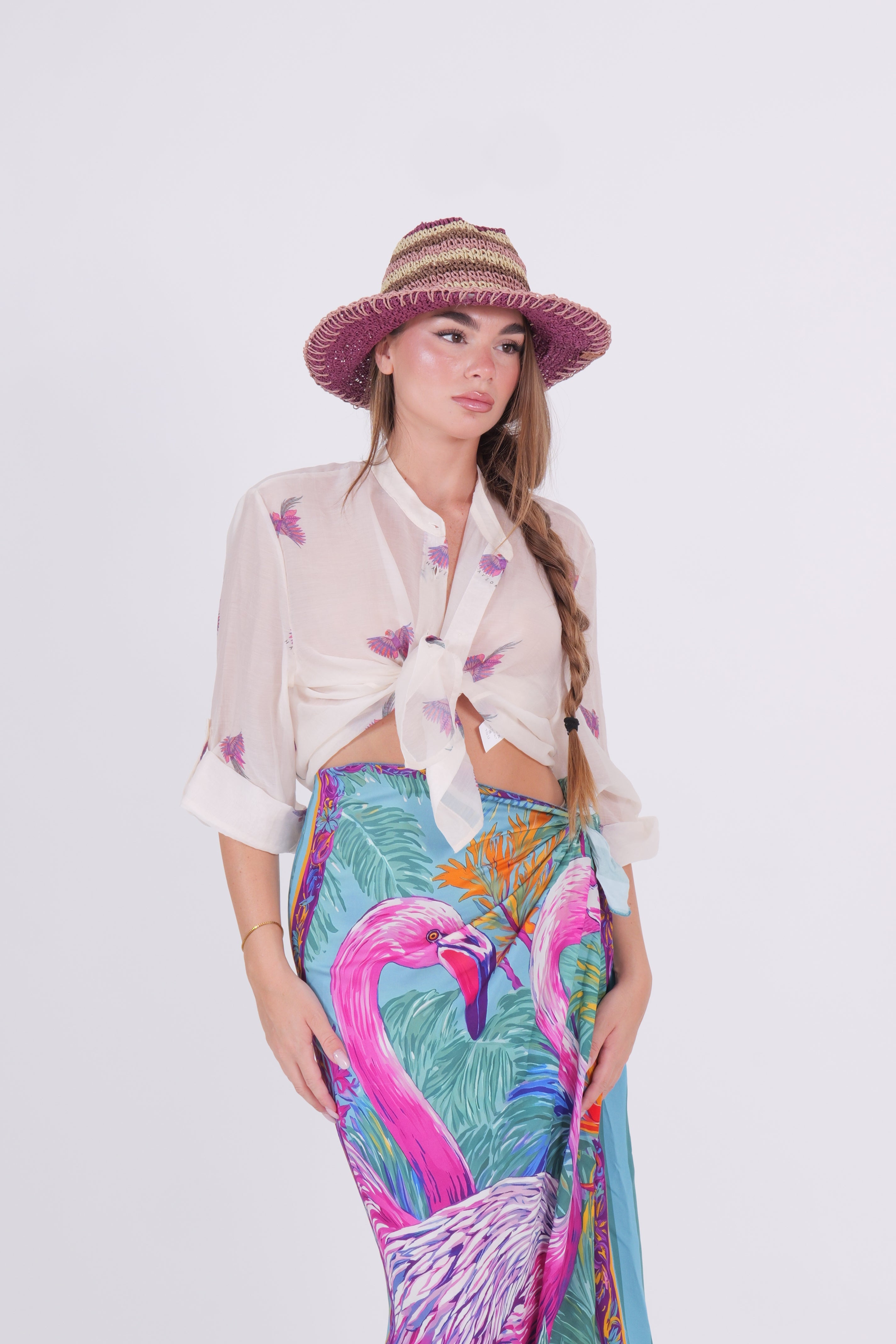 CAMICIA RIO FUXIA