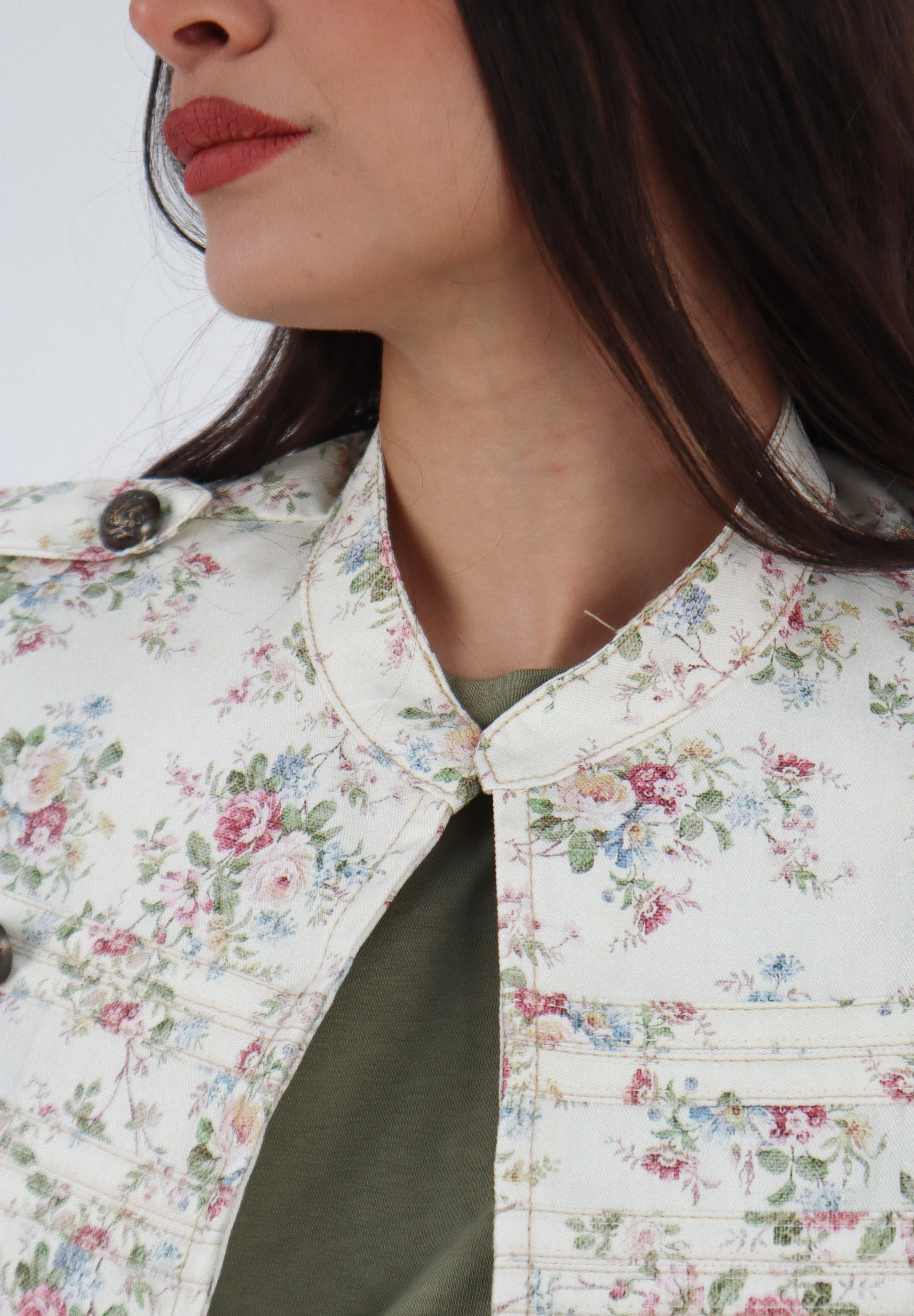 GILET MARGOT FLOREAL