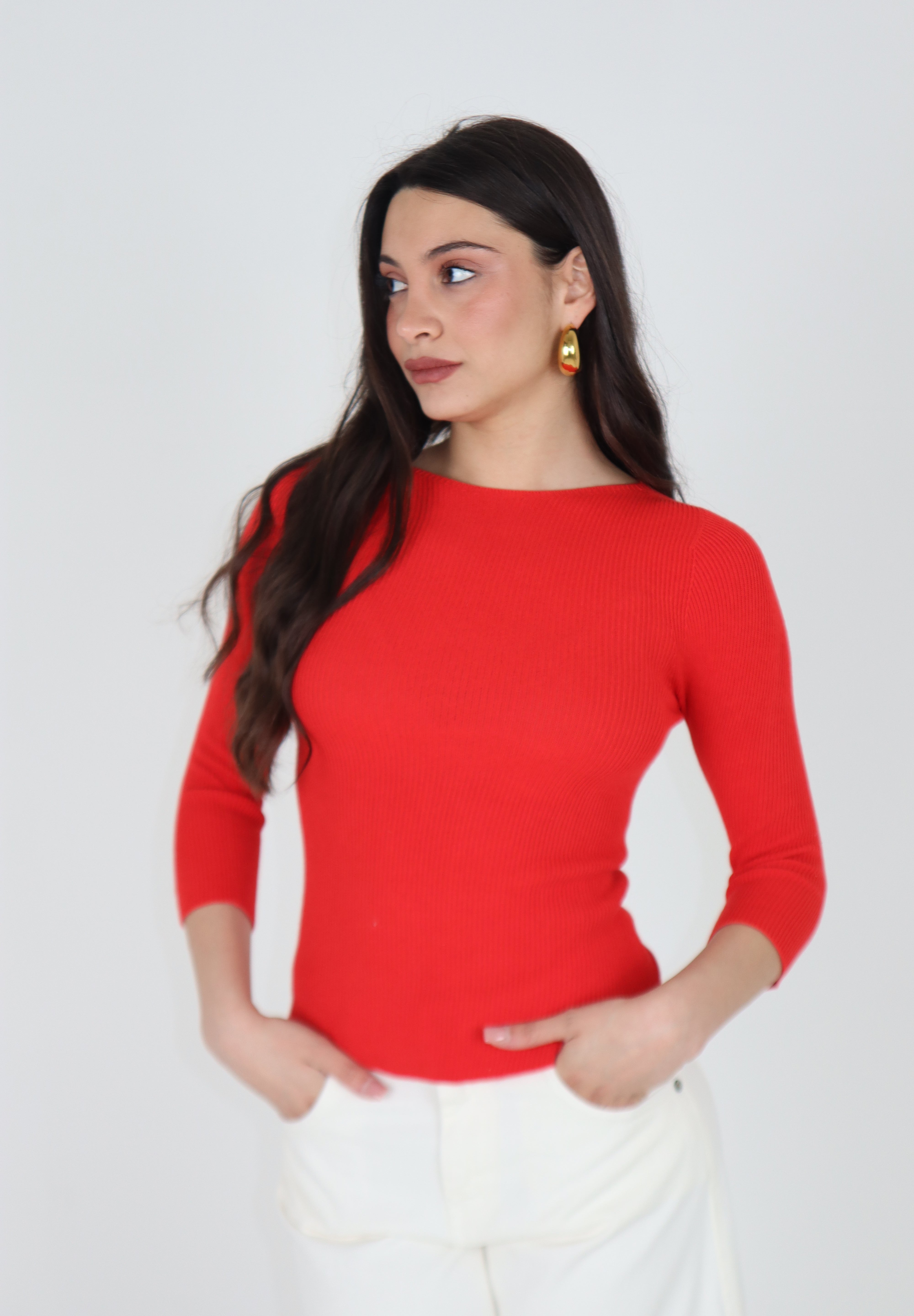 MAGLIA JAS ROSSO