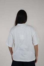 T-SHIRT PANNA BLU