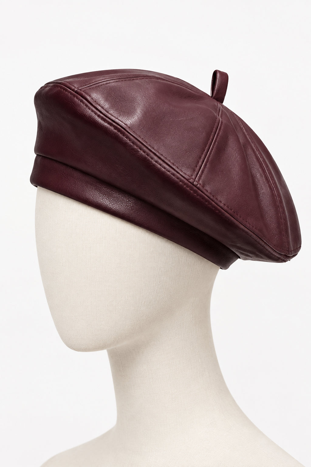 BASCO IN PELLE BORDEAUX