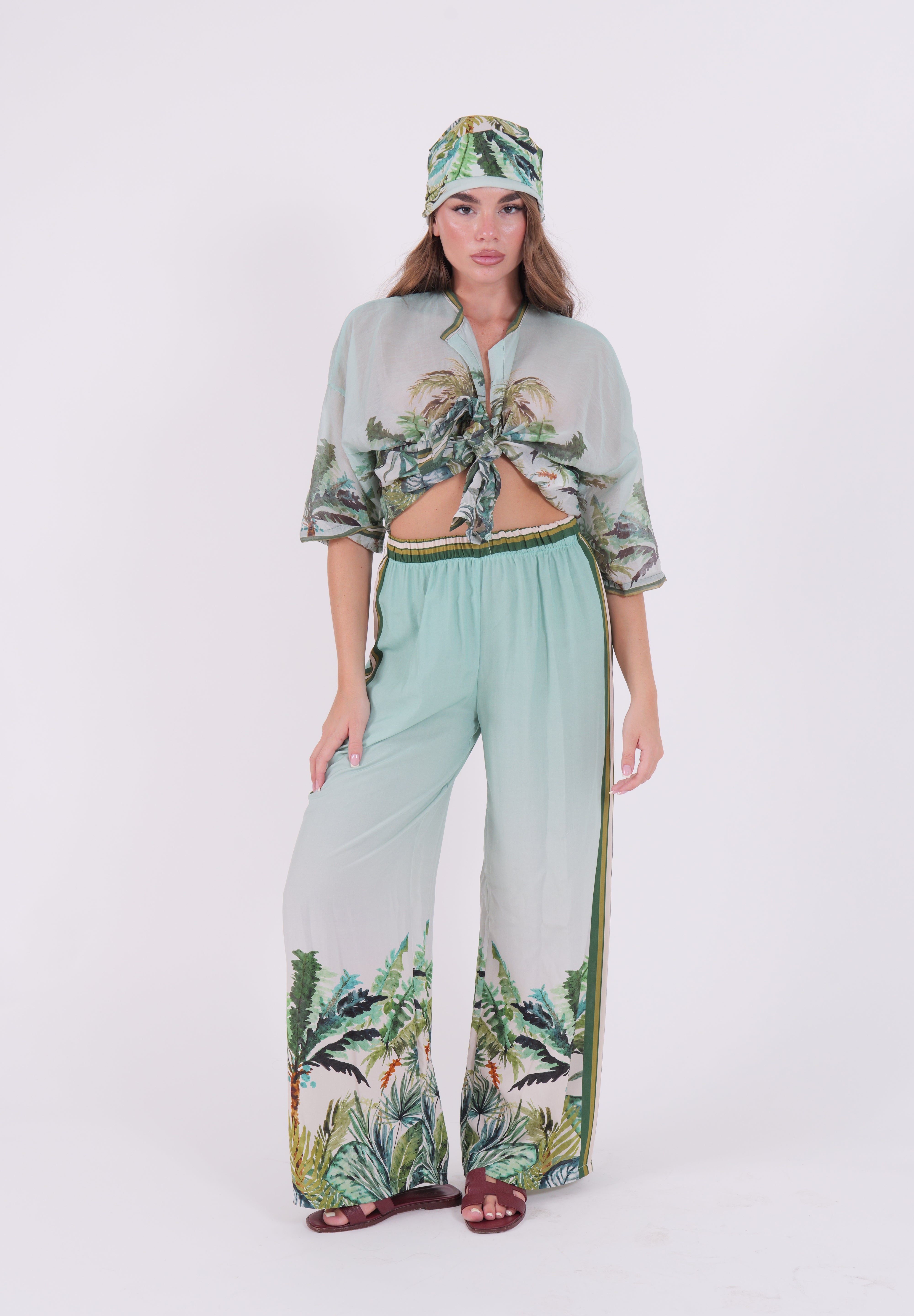PANTALONE NATURE VERDE