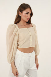 TOP CORALINE BEIGE