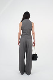 PANTALONE GRIGIO MELANGE