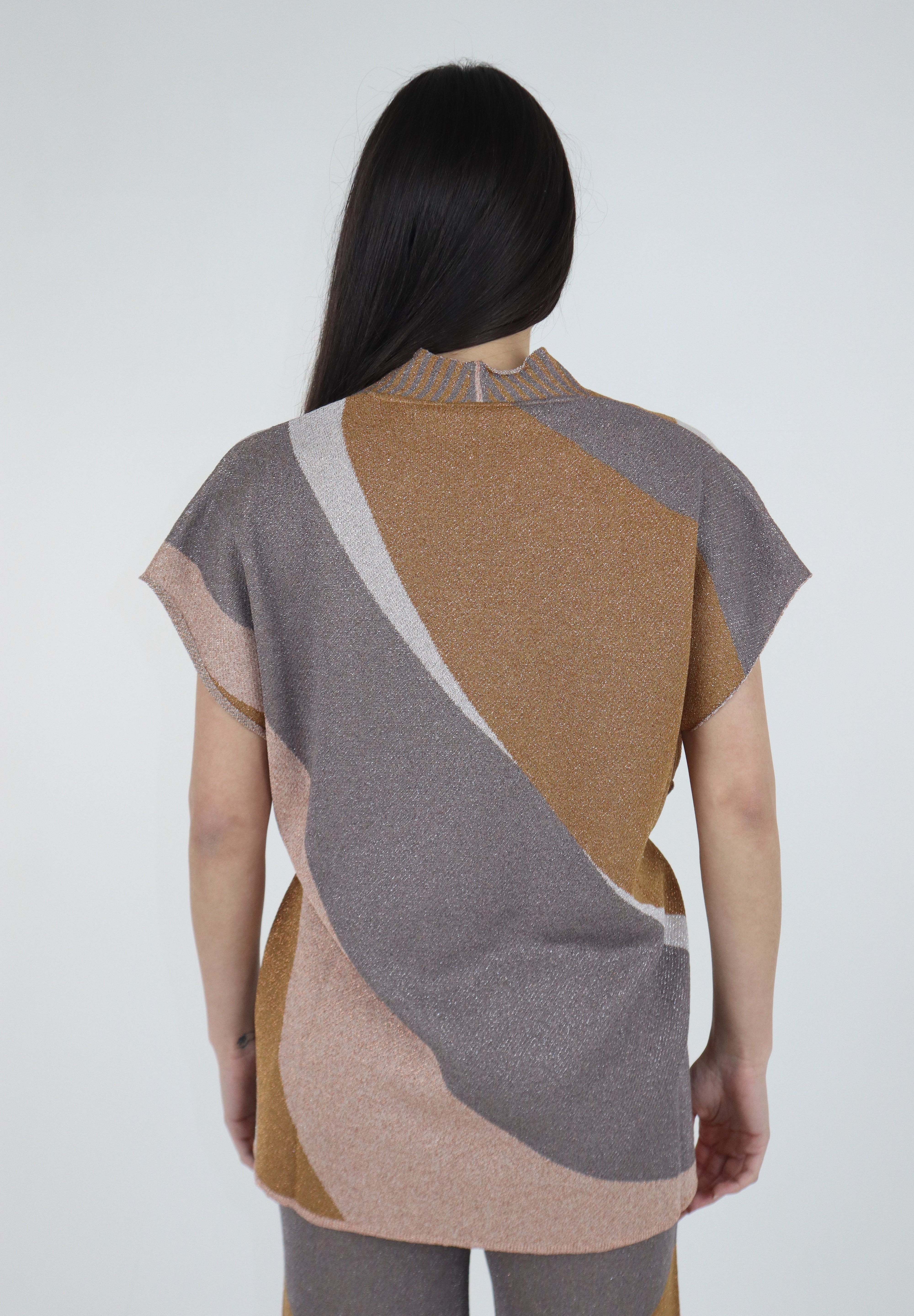 CARDIGAN JACQUARD WAVES