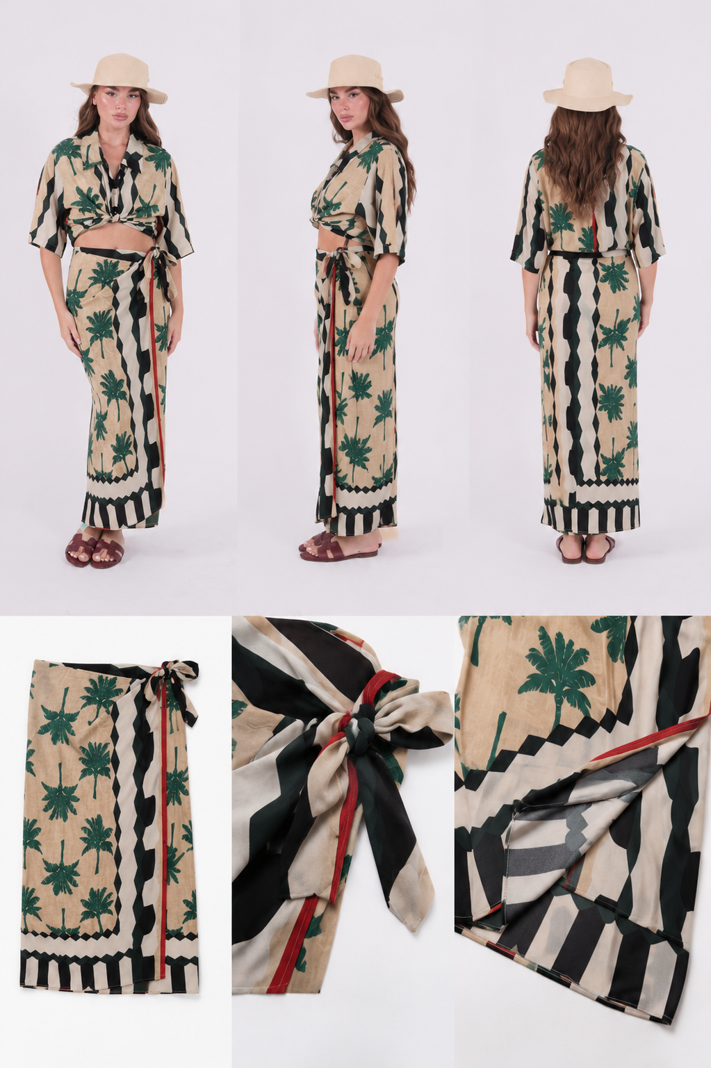SET PAREO PALM