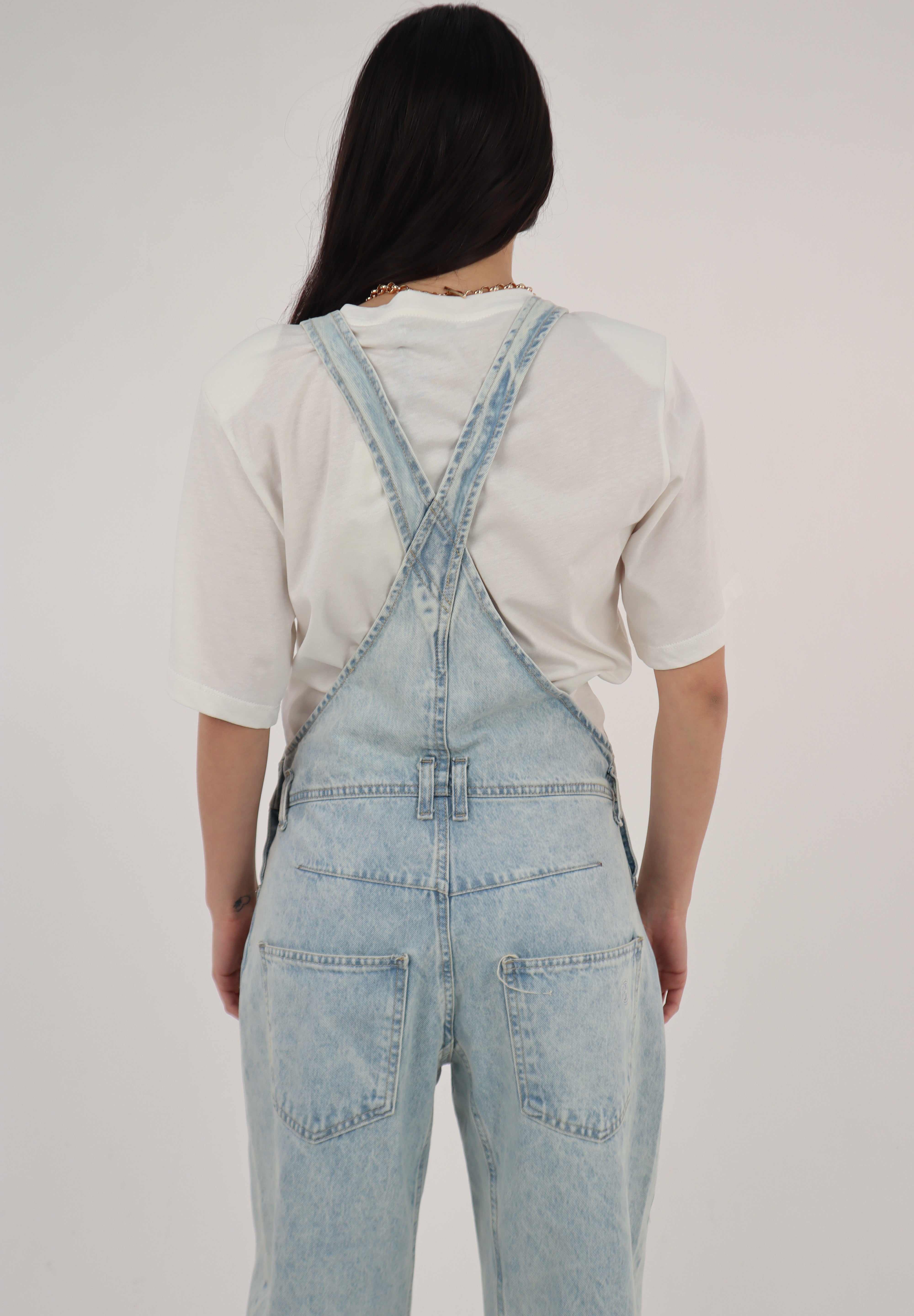 SALOPETTE LIGHT DENIM