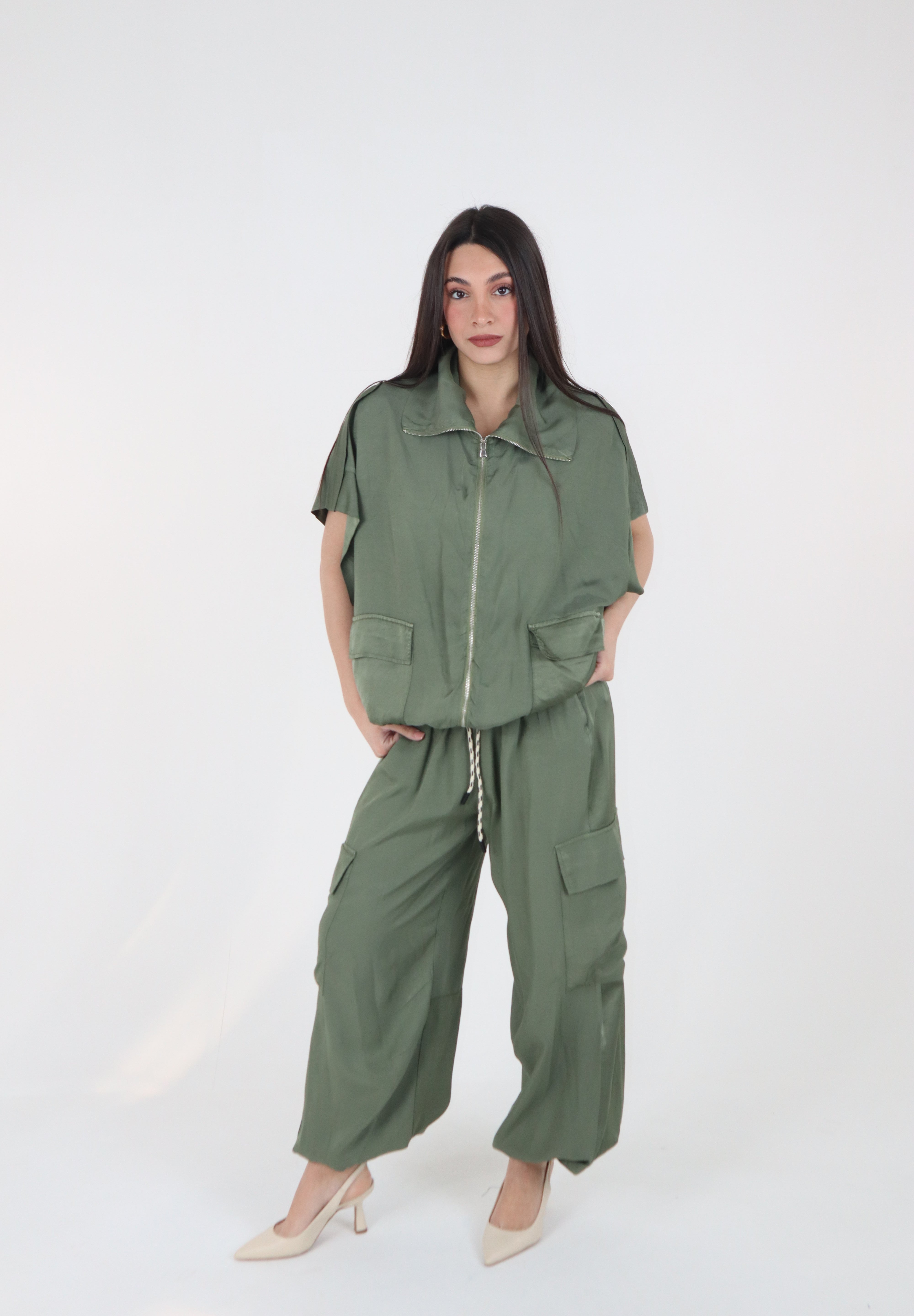 GILET ARMY VERDE