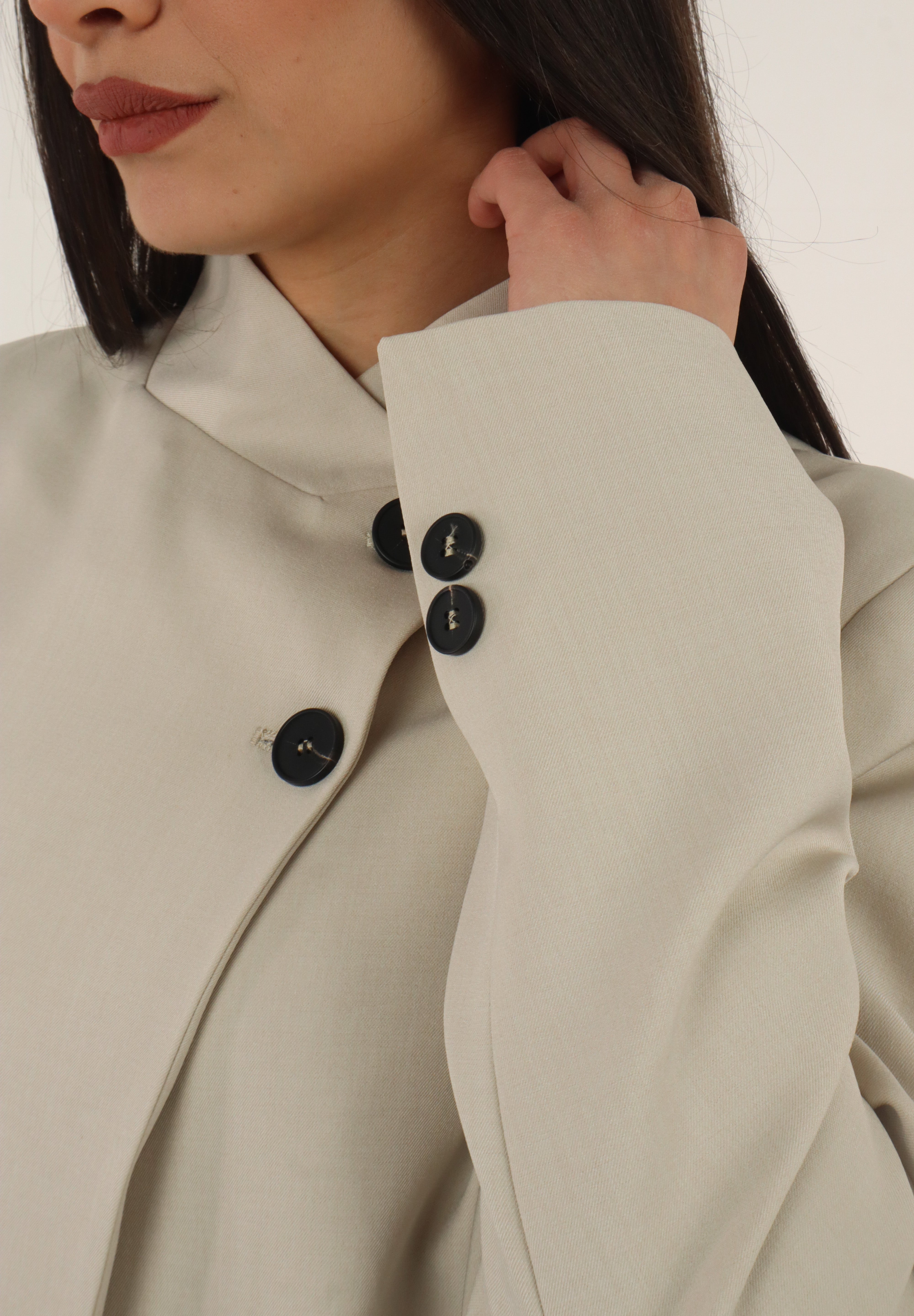 BLAZER COREAN BEIGE
