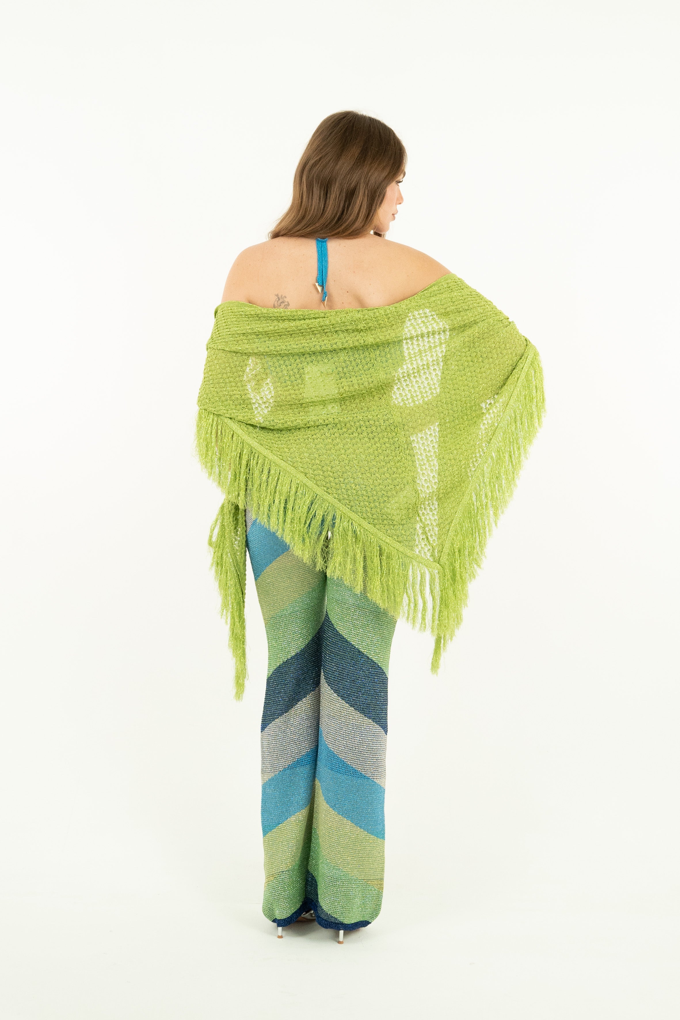 SCIALLE LUREX VERDE