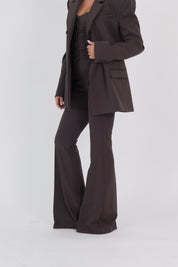 FLARED SIENNA CHOCO