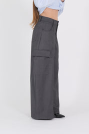 PANTALONE TASCONI ANTRACITE