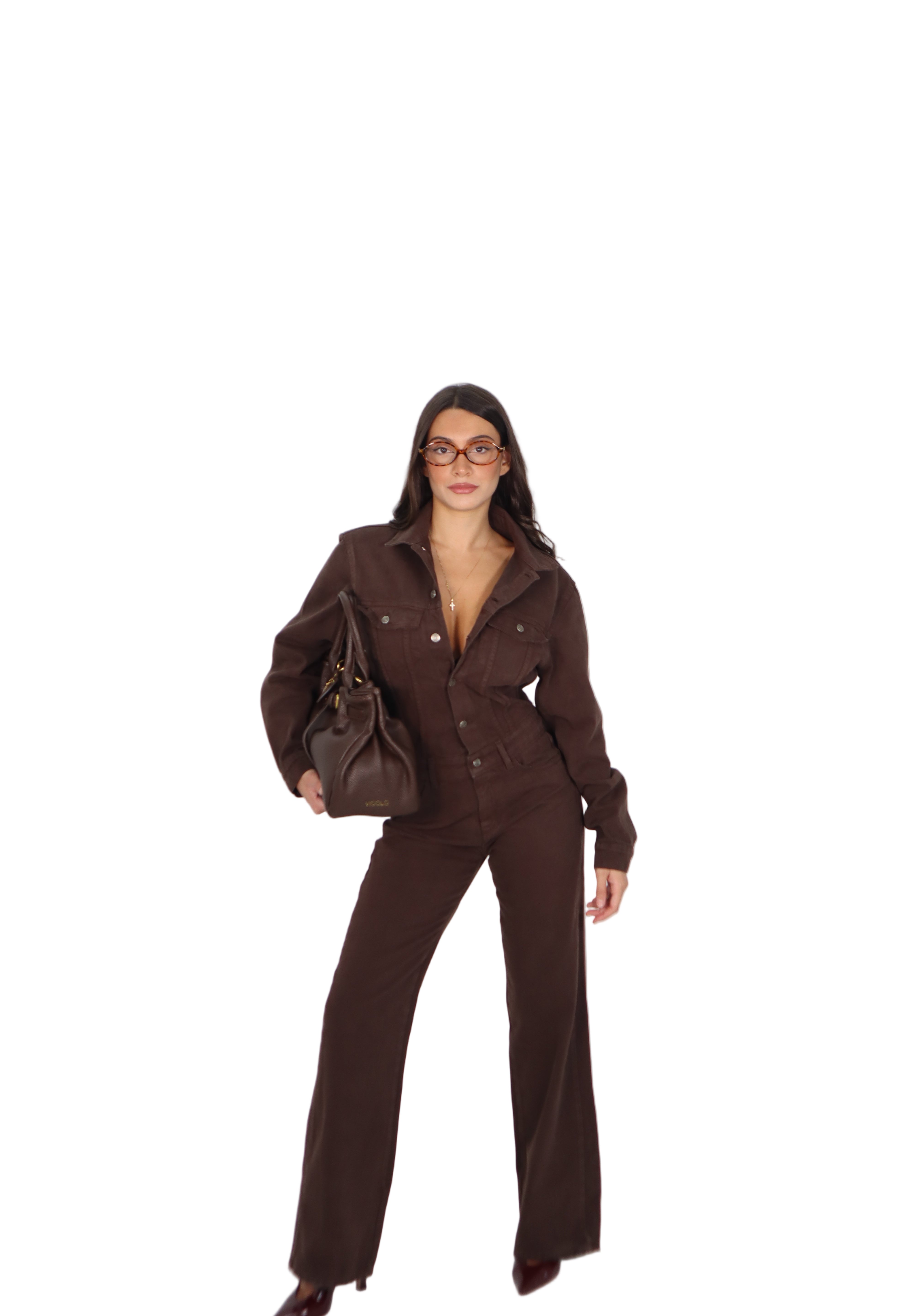 JUMPSUIT BROWNIE DENIM