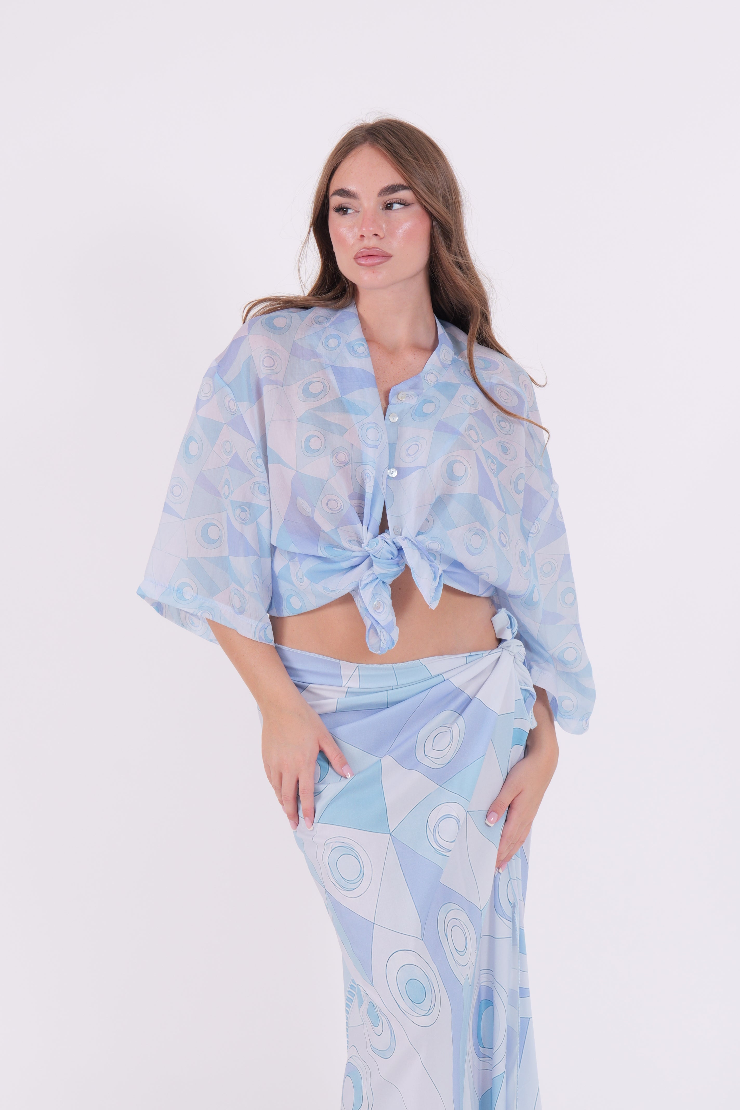 CAMICIA CELESTE TENSIONE