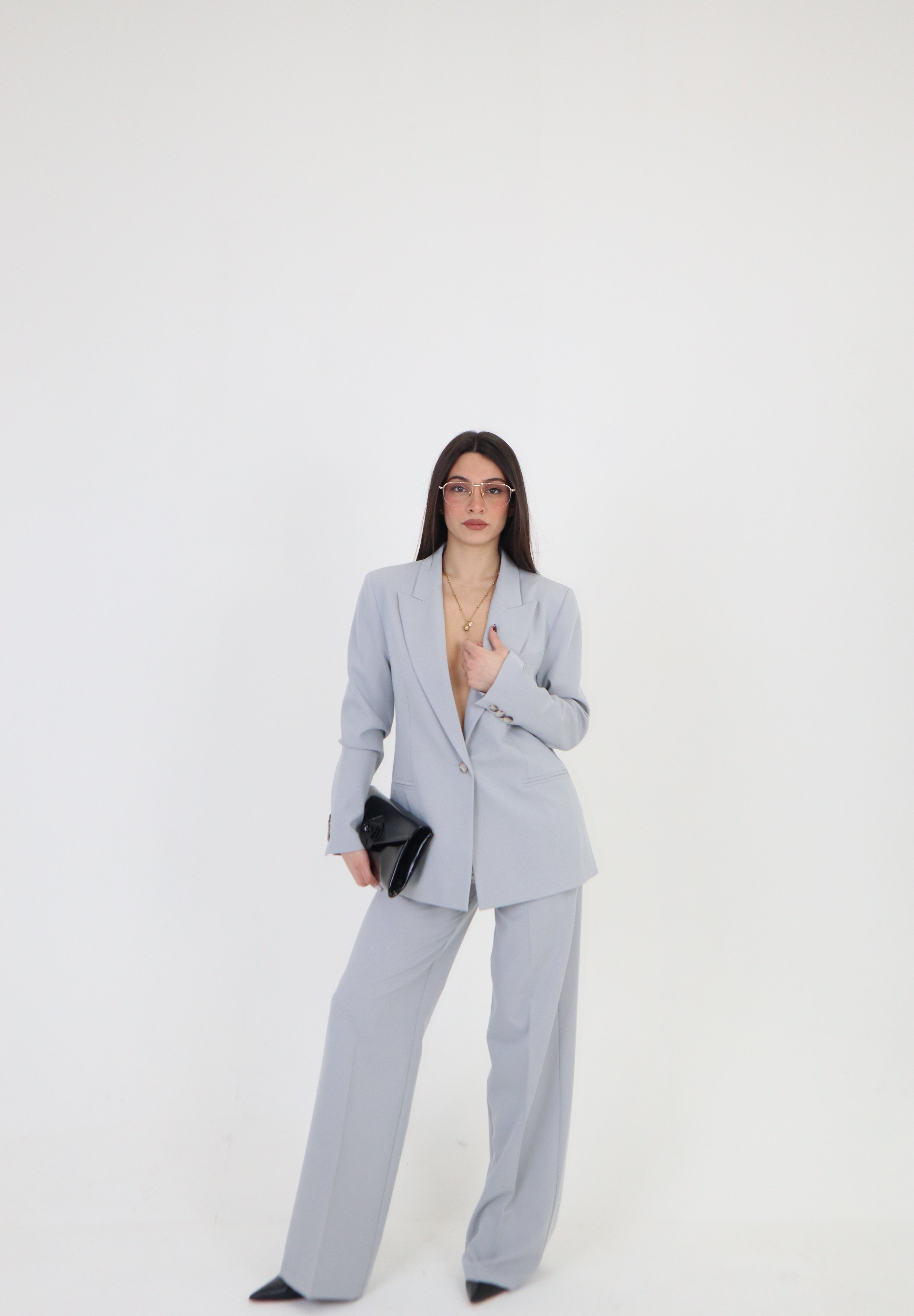 PANTALONE SOPHIA GHIACCIO