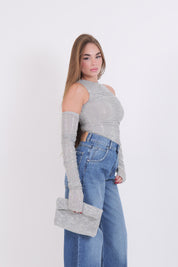 BODY TRAVA WITH GLOVE ARGENTO