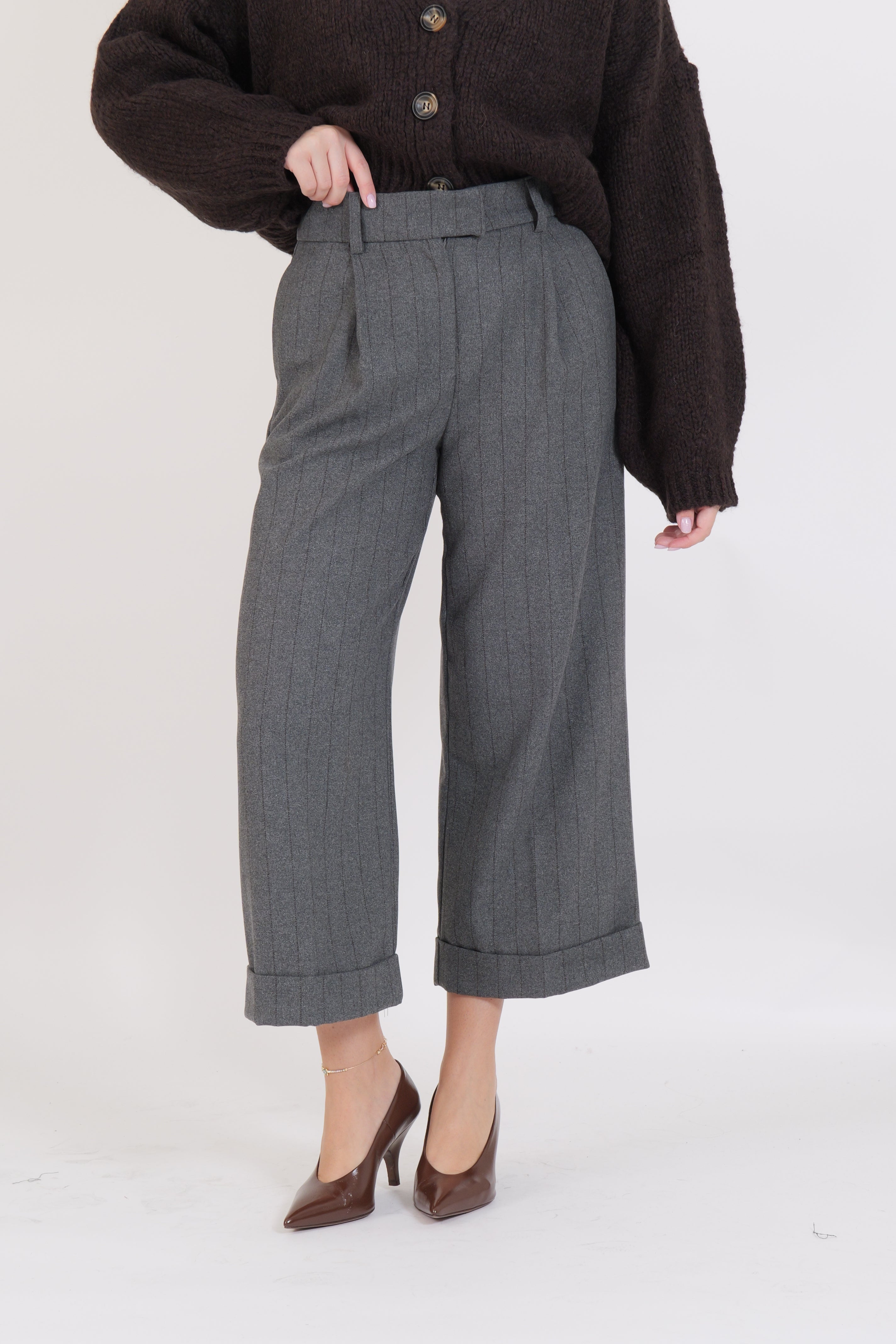 PANTALONE OLAND GRIGIO