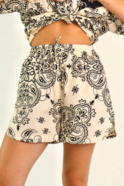 SHORT JACQUARD