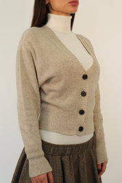 CARDIGAN IN LANA BASIC