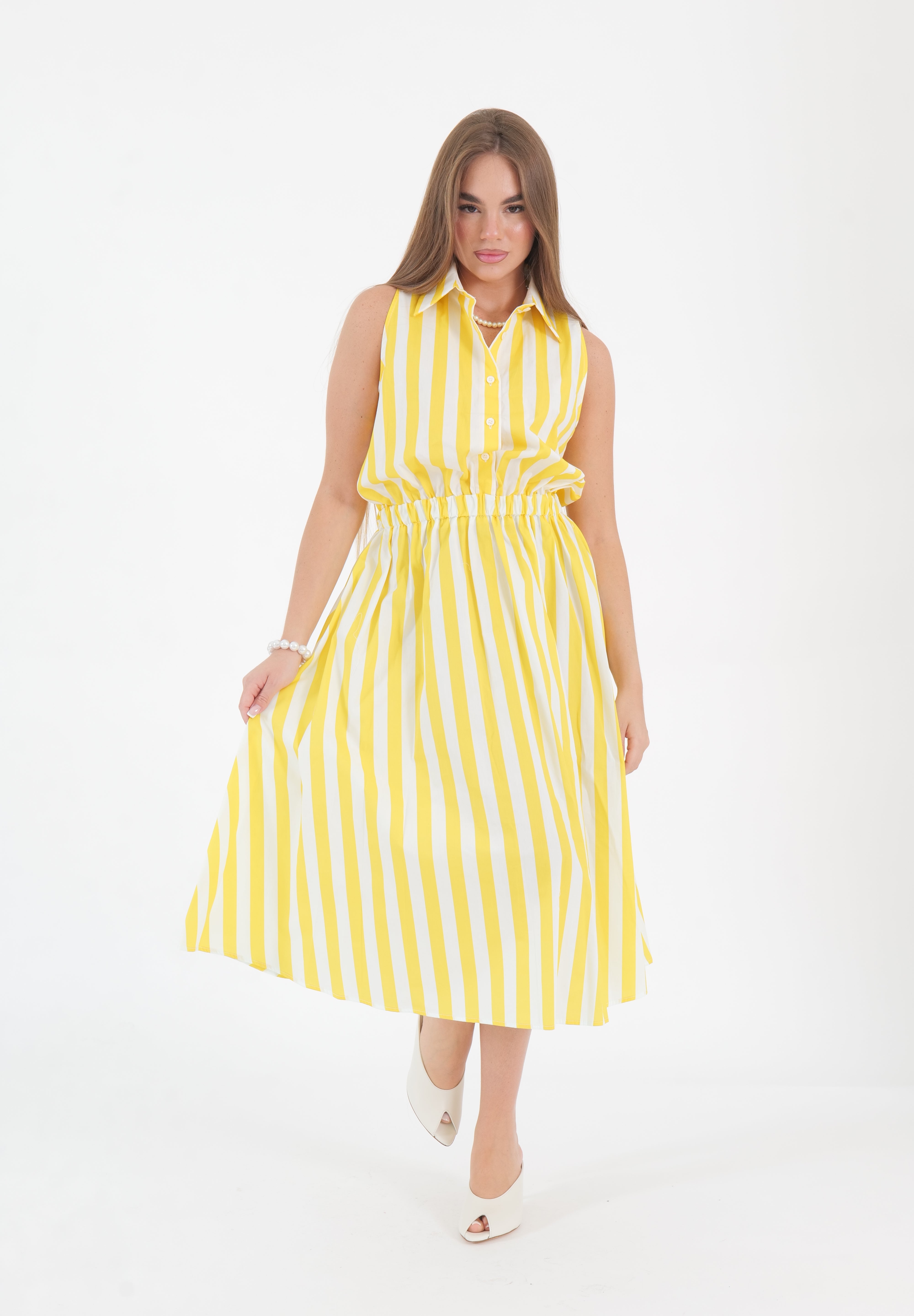 ABITO LINES GIALLO
