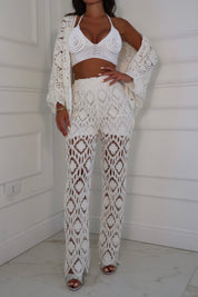 CARDIGAN MACRAMÈ