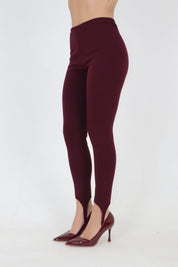 LEGGING BORDEAUX