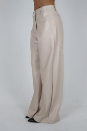 PANTALONE LEATHER BUTTER