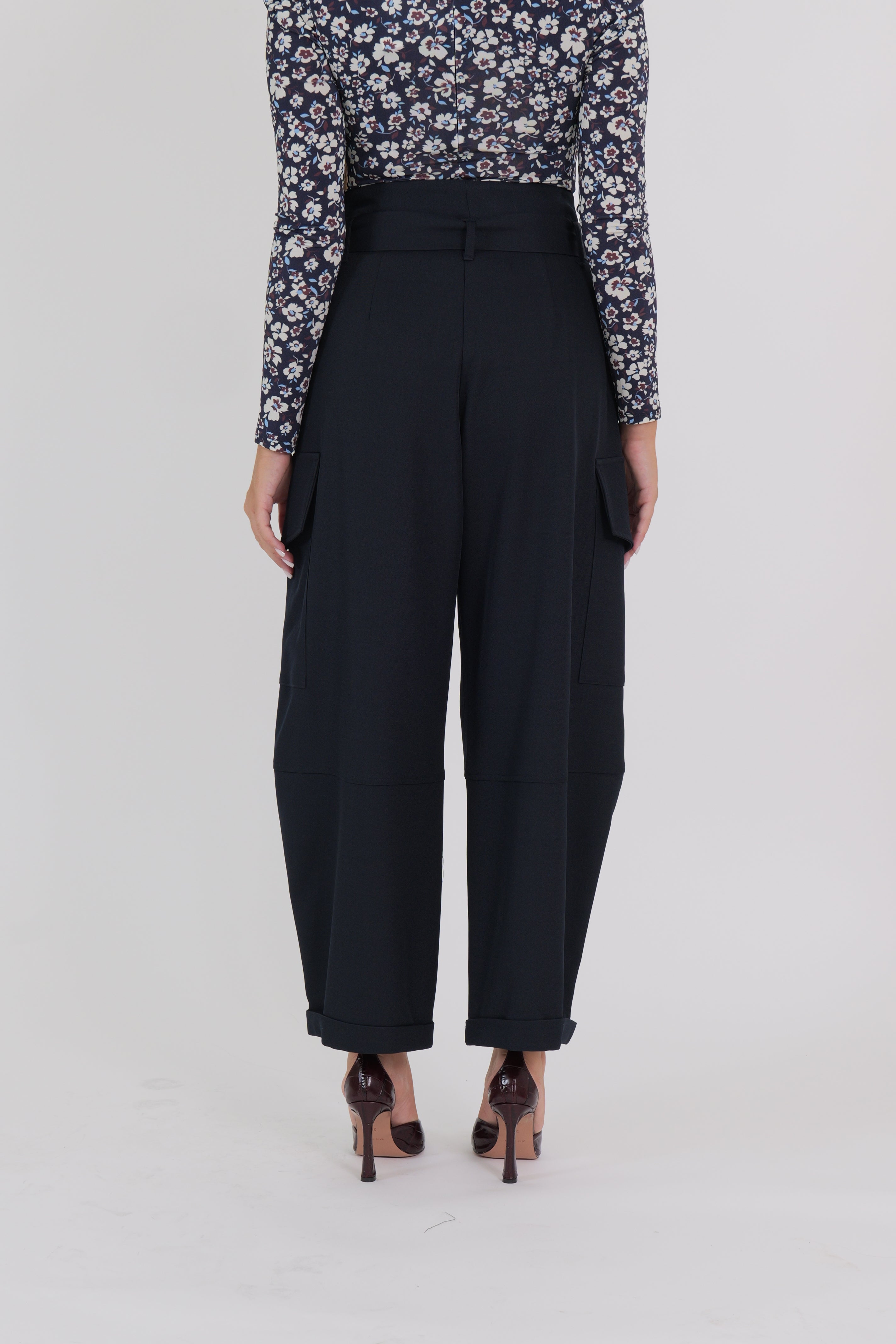 PANTALONE TASCONI BLU