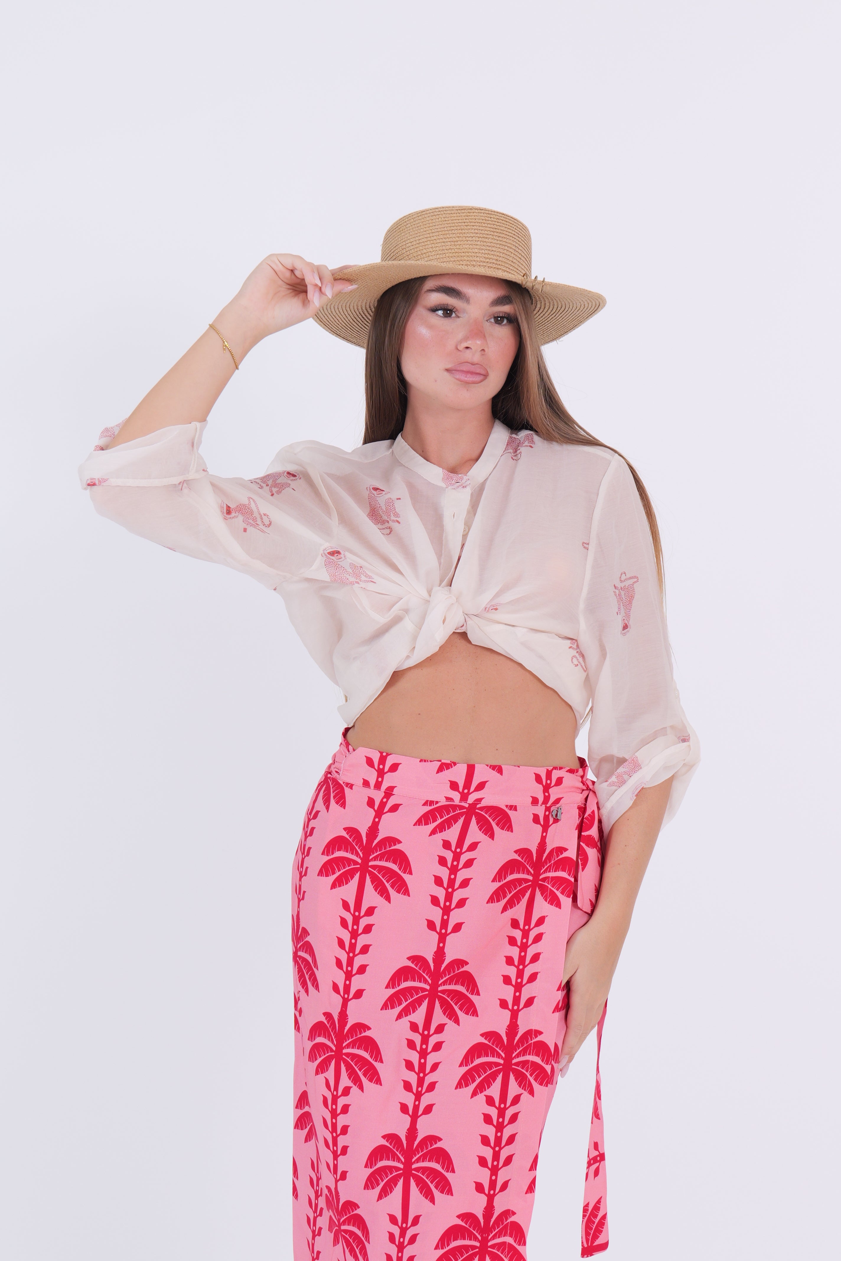 CAMICIA MUSSOLA MONKEY