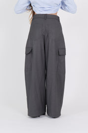 PANTALONE TASCONI ANTRACITE