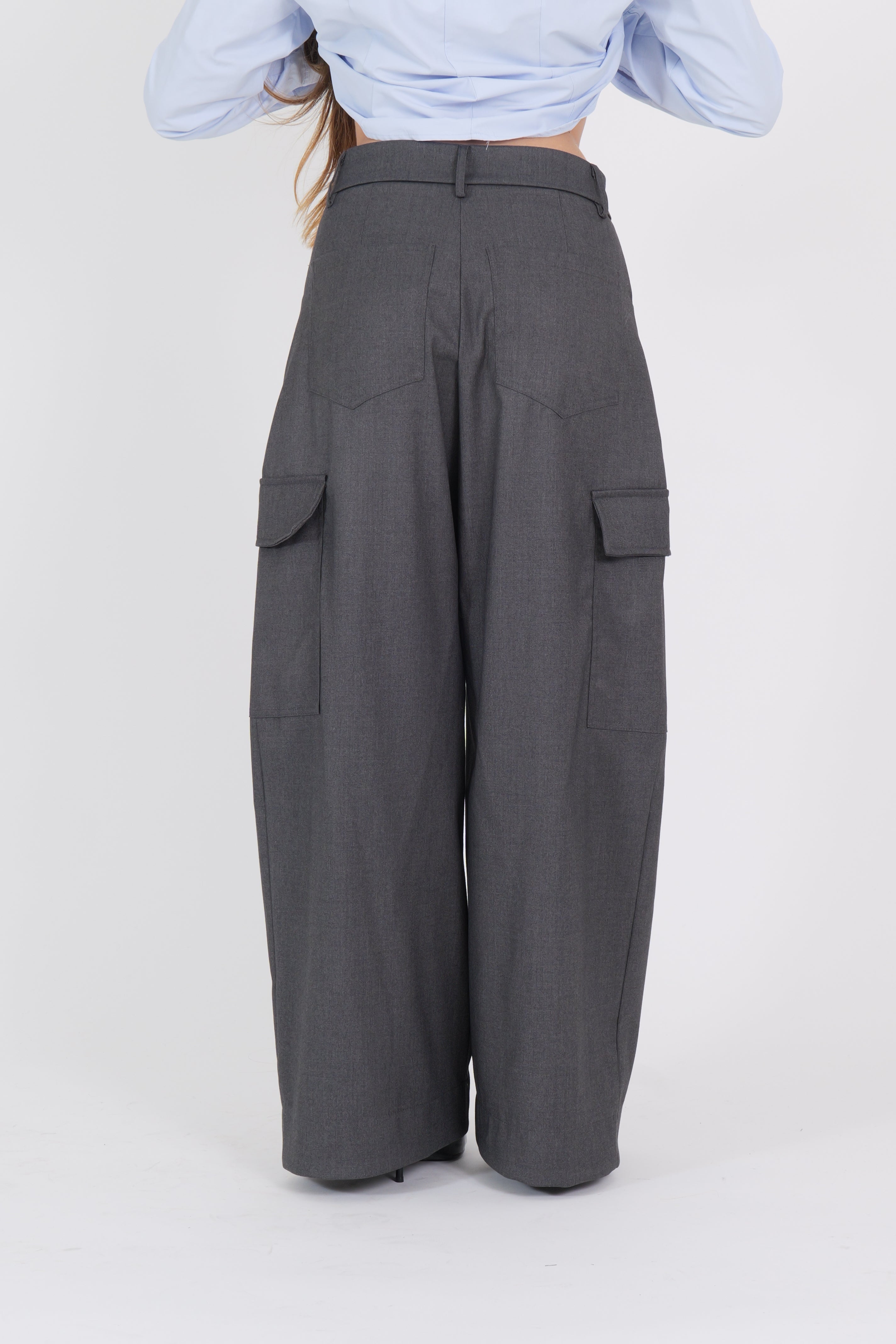 PANTALONE TASCONI ANTRACITE