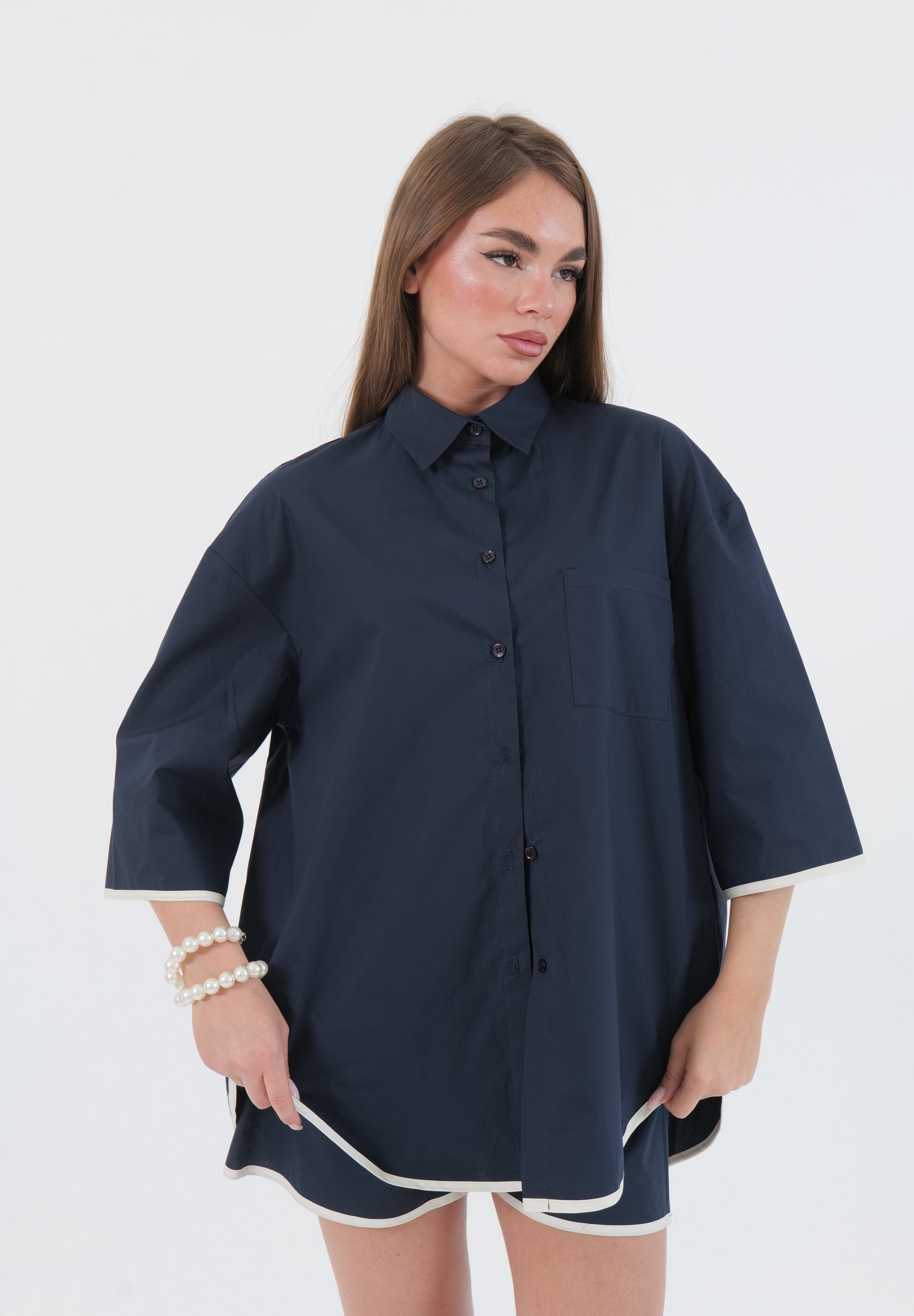 CAMICIA MARIN BLU