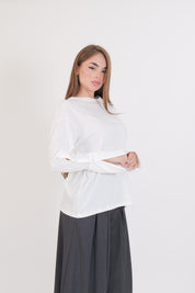 T-SHIRT POLSINO BIANCA VICOLO