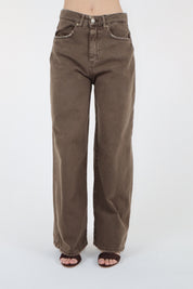 JEANS DRILL SUPERPOCKET MORO