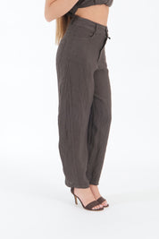 PANTALONE LINO MORO