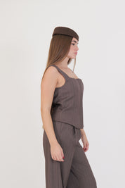 TOP GESSATO TORTORA