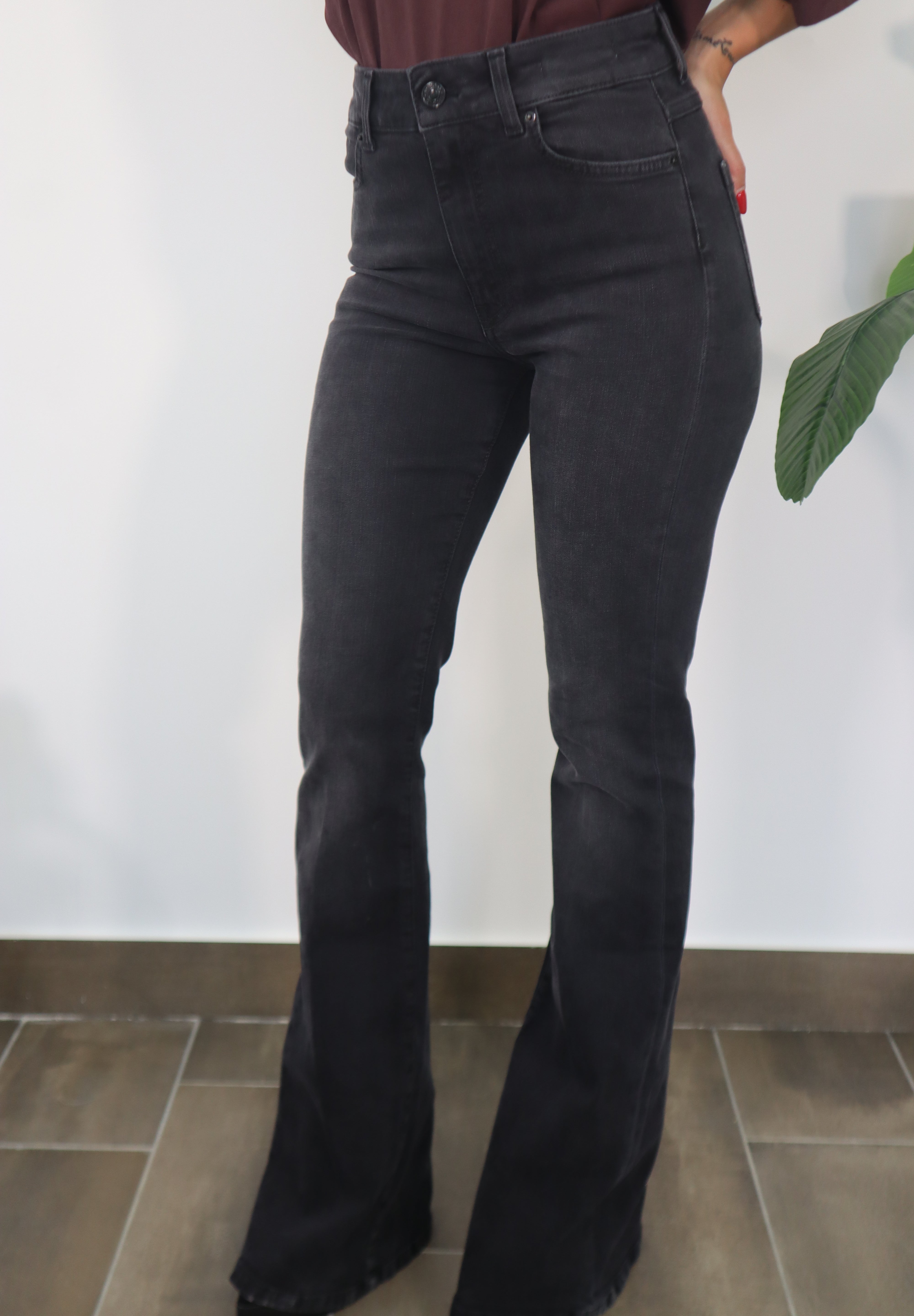 JEANS GISELLE NERO