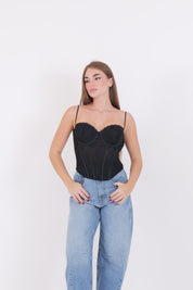 BUSTIER VIVI BLACK