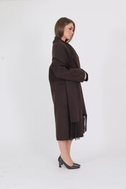 CAPPOTTO SCARF MORO