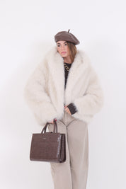 FUR ZAIRA WHITE