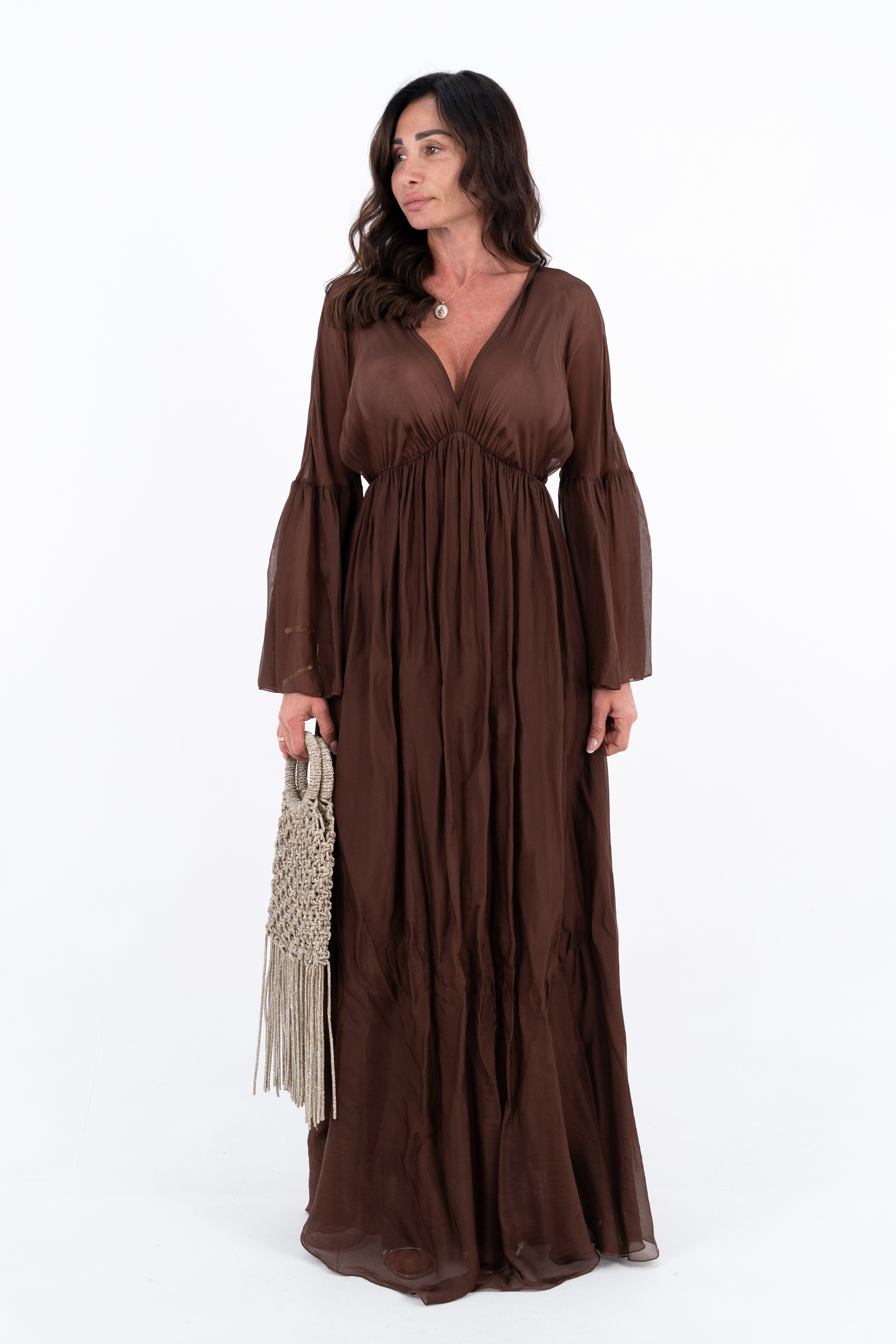 DRESS SETA MORO
