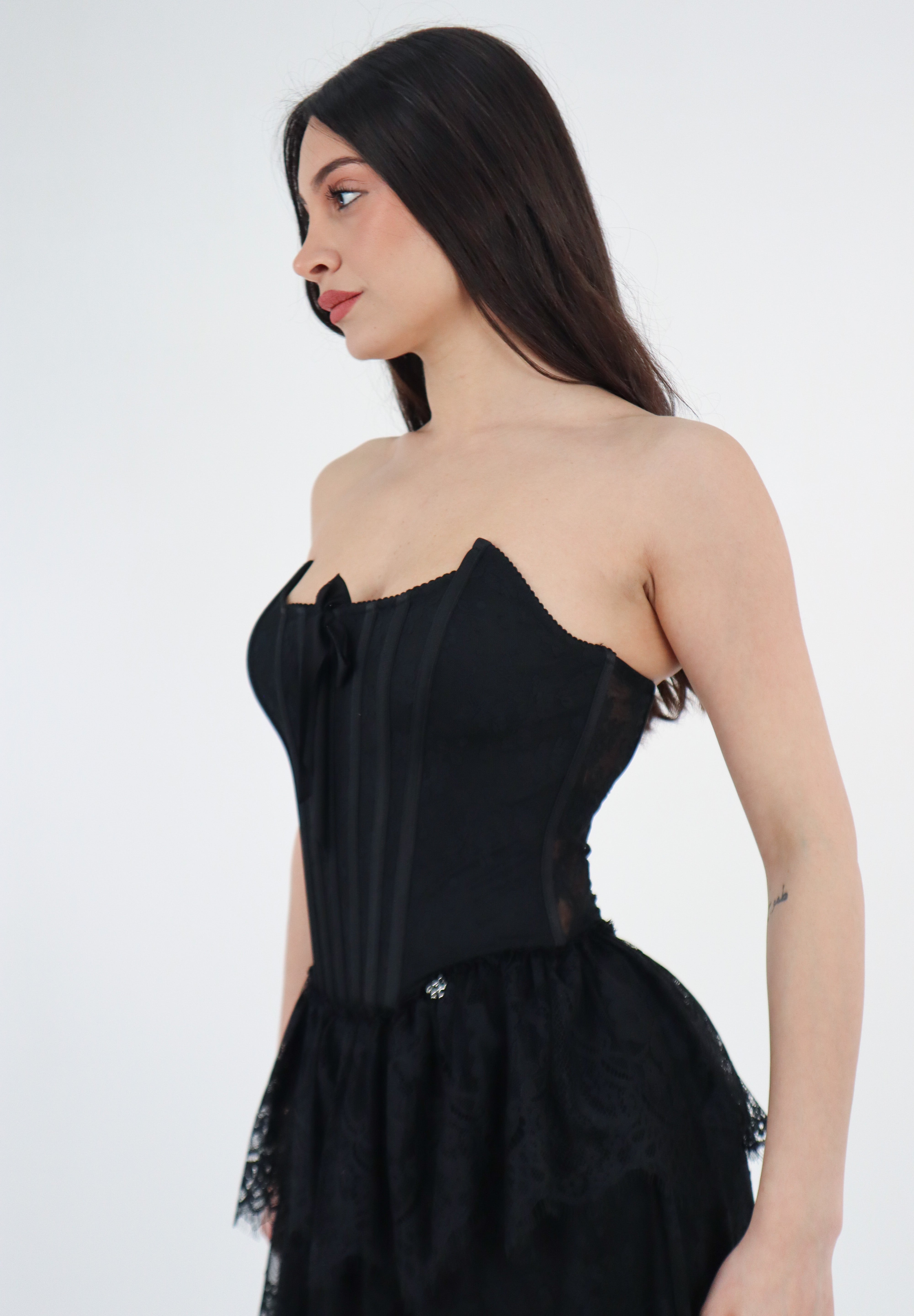 BUSTIER ERA NERO