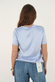 T SHIRT SATIN SKY