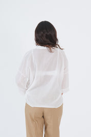 CAMICIA MUSSOLA BIANCO