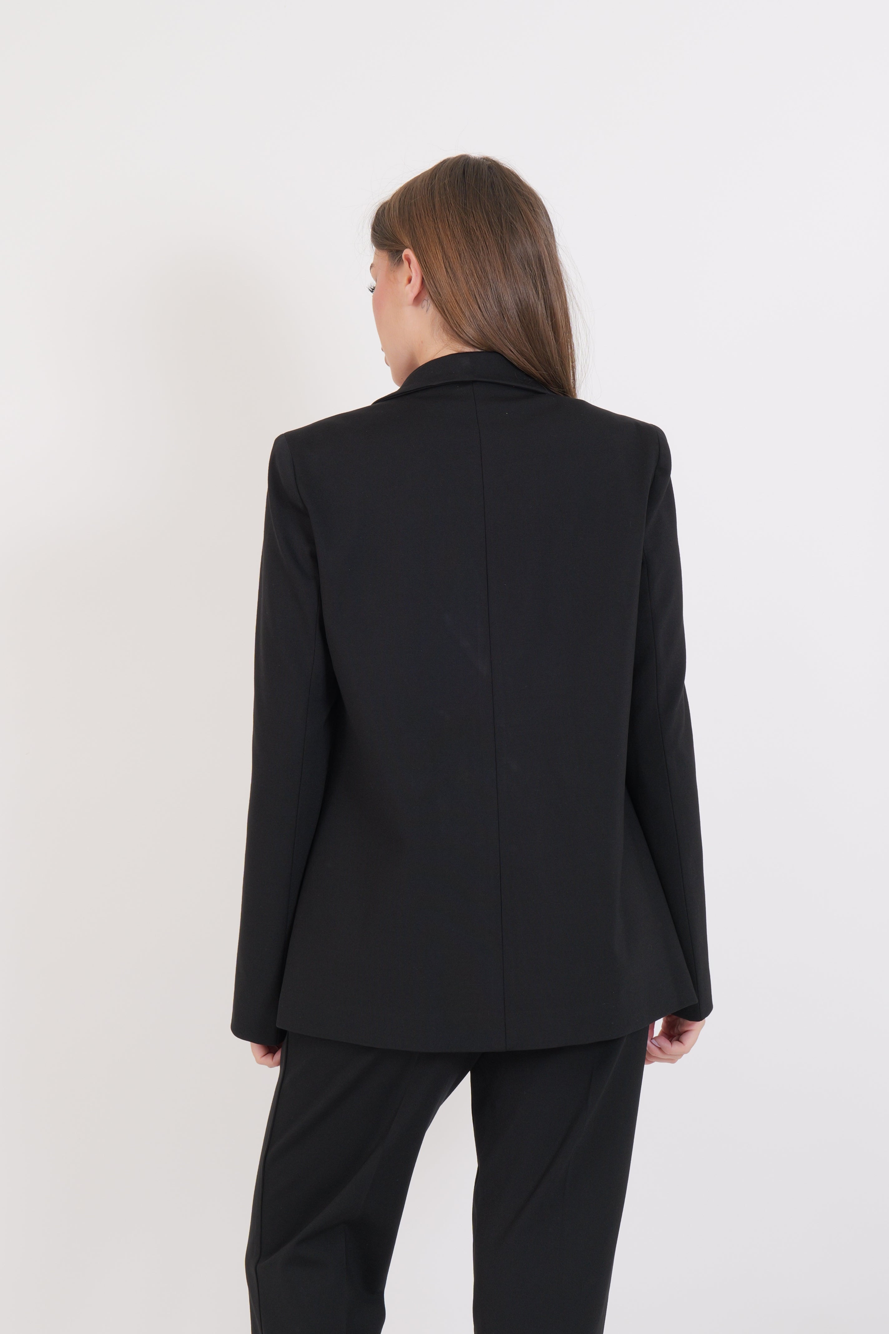 BLAZER MONOPETTO NERO