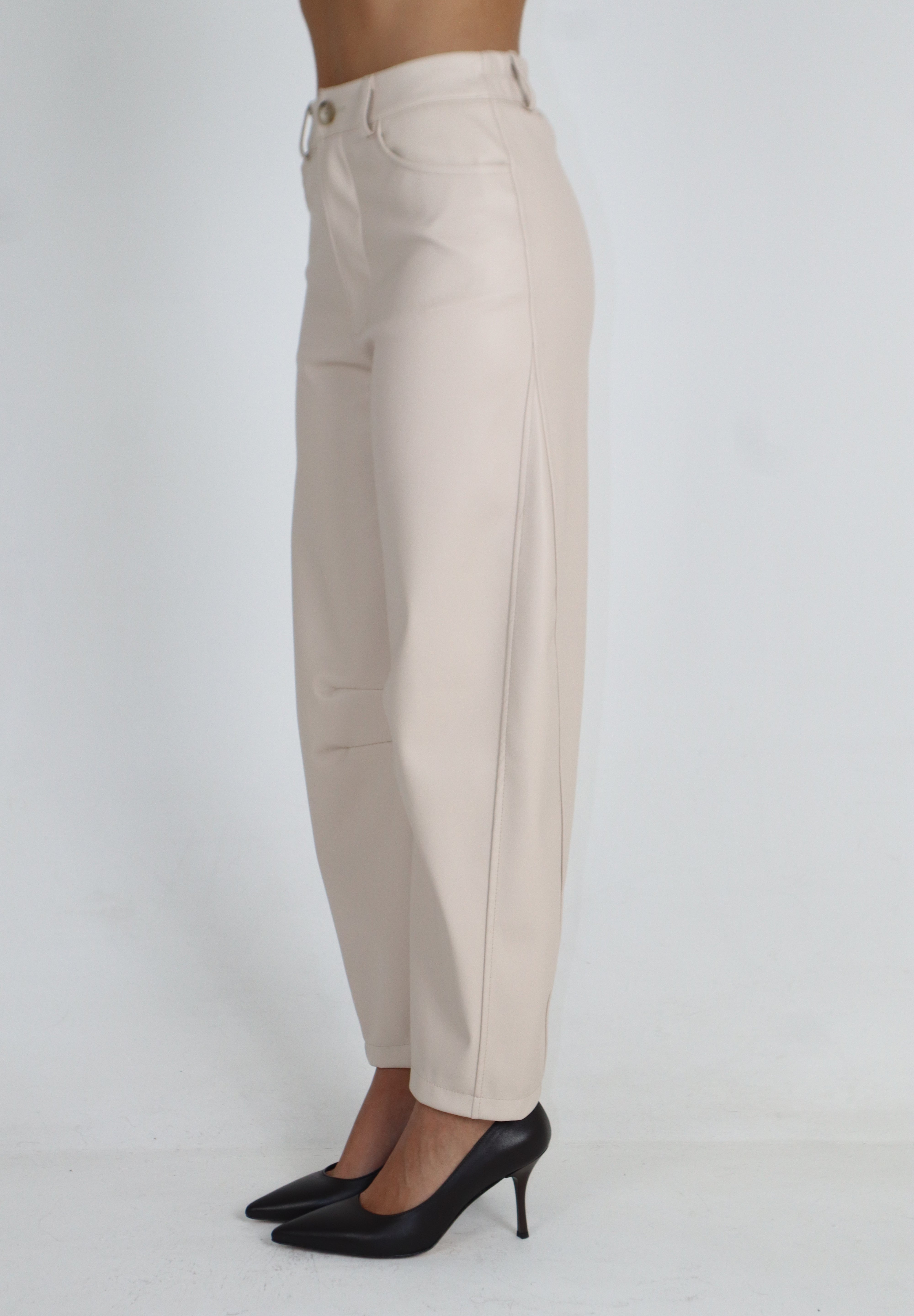 PANTALONE BALLON LEATHER